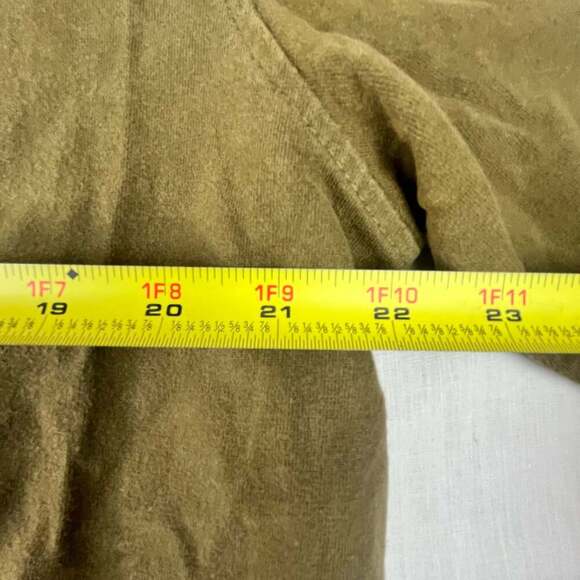 North River Outfitters Men's XL 1/4 Zip Pullover Sweatshirt Cotton Brown - Picture 6 of 9